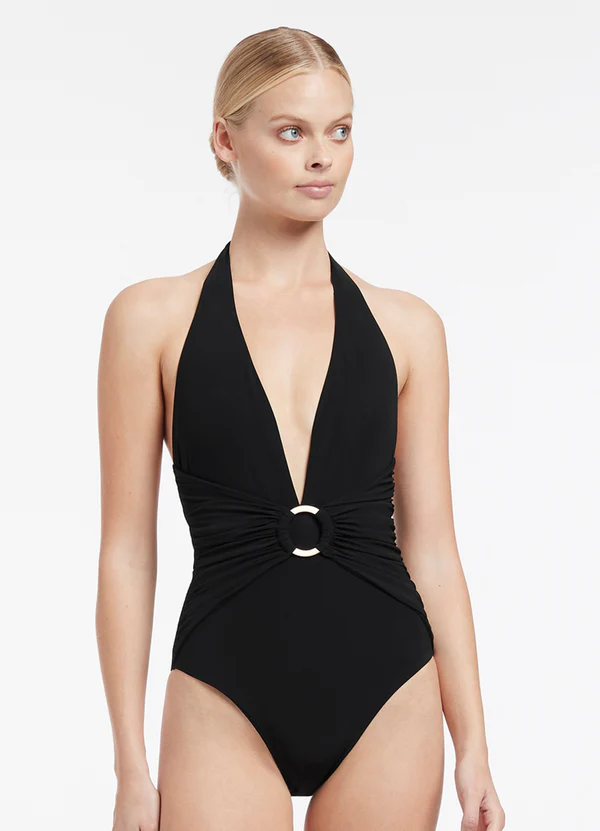 plunging necklines design beachwear